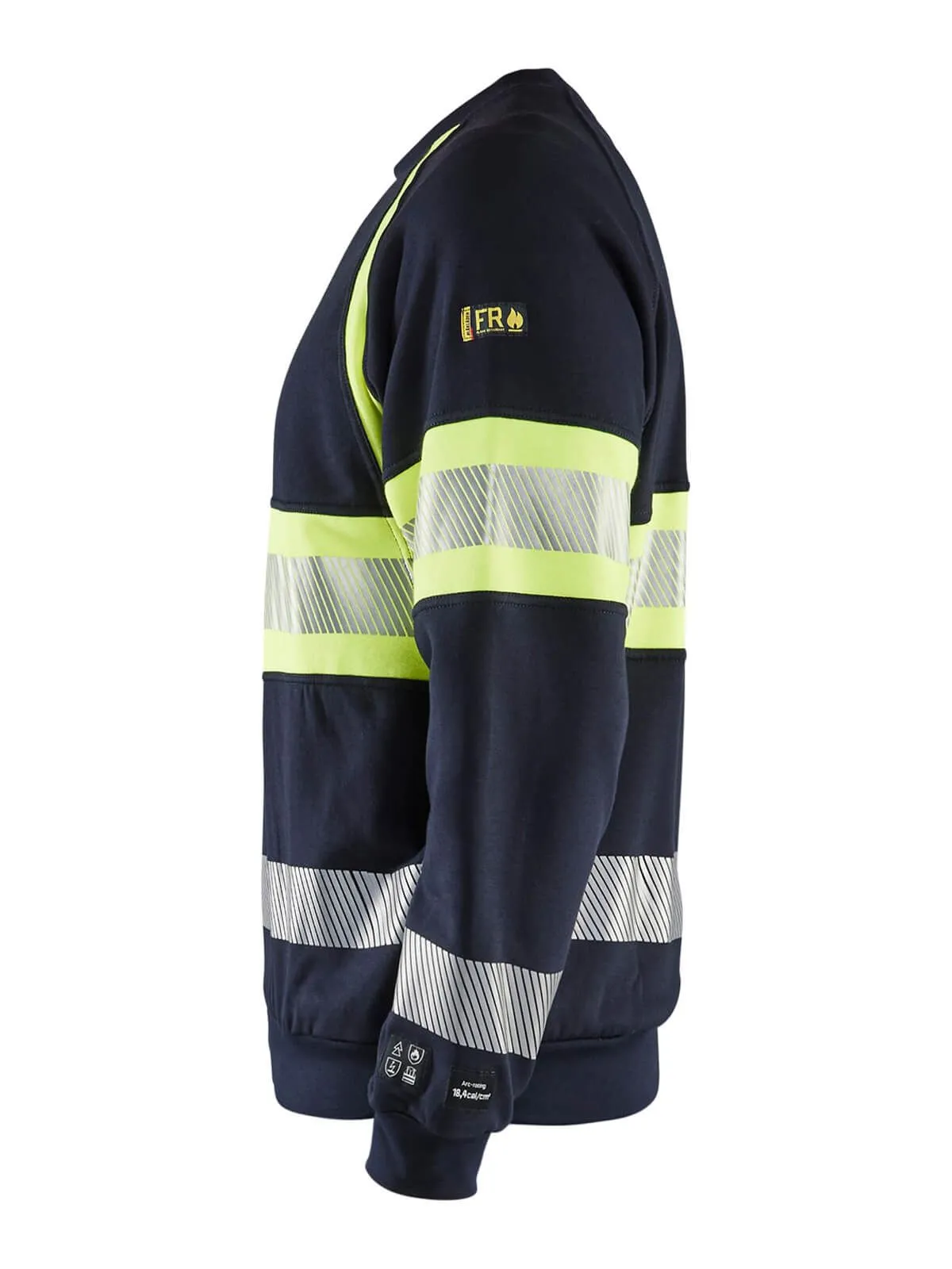 3459-1762&#x20;High&#x20;Vis&#x20;Work&#x20;Sweater&#x20;Fireproof&#x20;-&#x20;Bl&#xE5;kl&#xE4;der