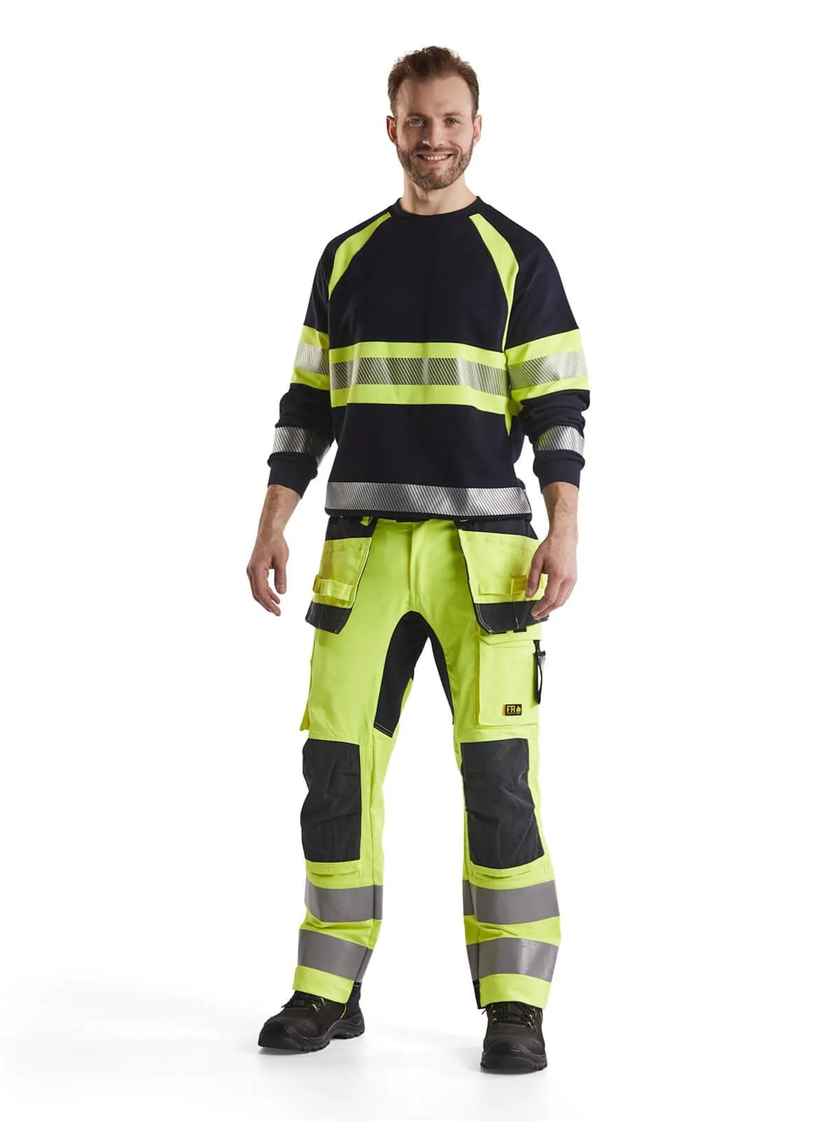 3459-1762&#x20;High&#x20;Vis&#x20;Work&#x20;Sweater&#x20;Fireproof&#x20;-&#x20;Bl&#xE5;kl&#xE4;der