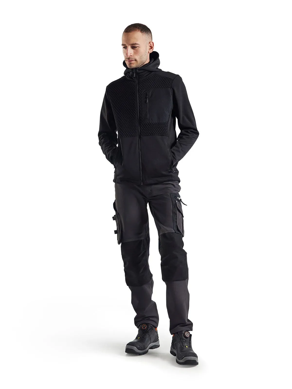 3540-2526&#x20;Work&#x20;Vest&#x20;with&#x20;Zipper&#x20;-&#x20;Bl&#xE5;kl&#xE4;der