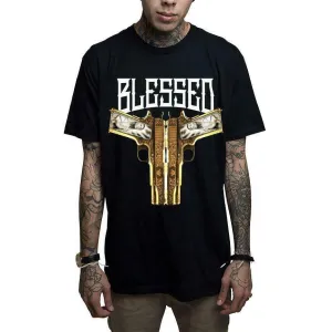 Blessed Black Mens T-Shirt