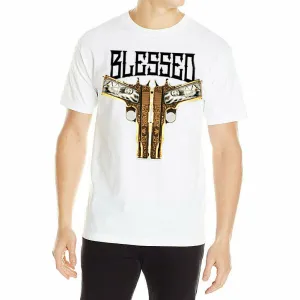 Blessed White Mens T-Shirt