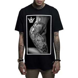 Body Art Black Mens T-Shirt