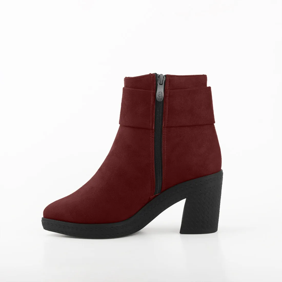 Chic Bow Booties DRed
