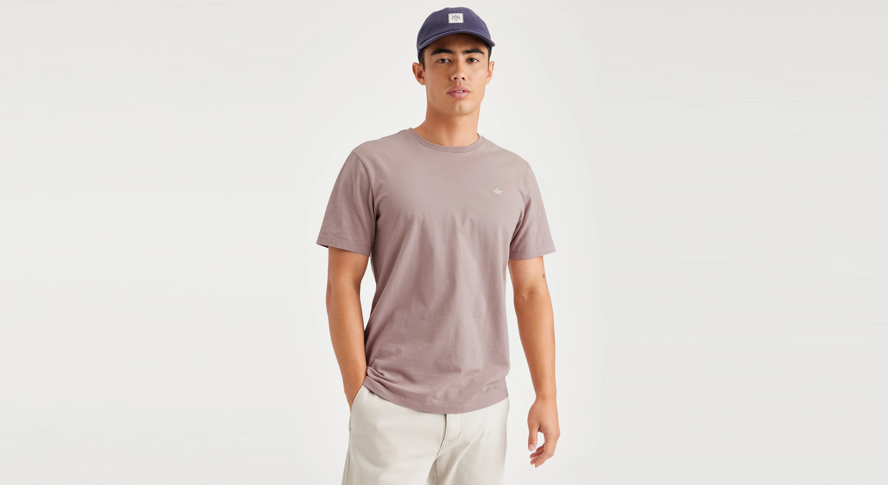 Crewneck Tee, Slim Fit