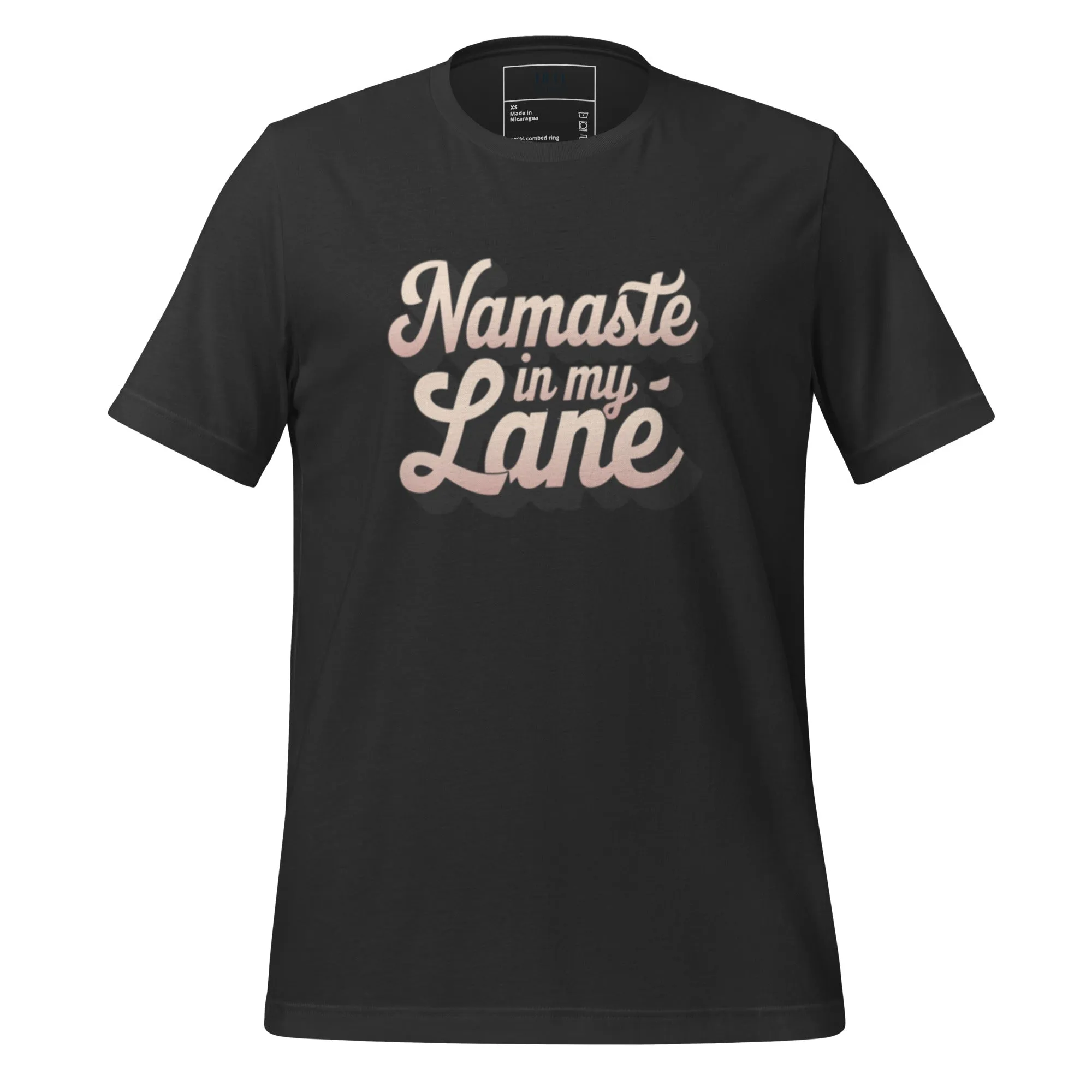 DUO MODERN "Namaste In My Lane Unisex T-shirt
