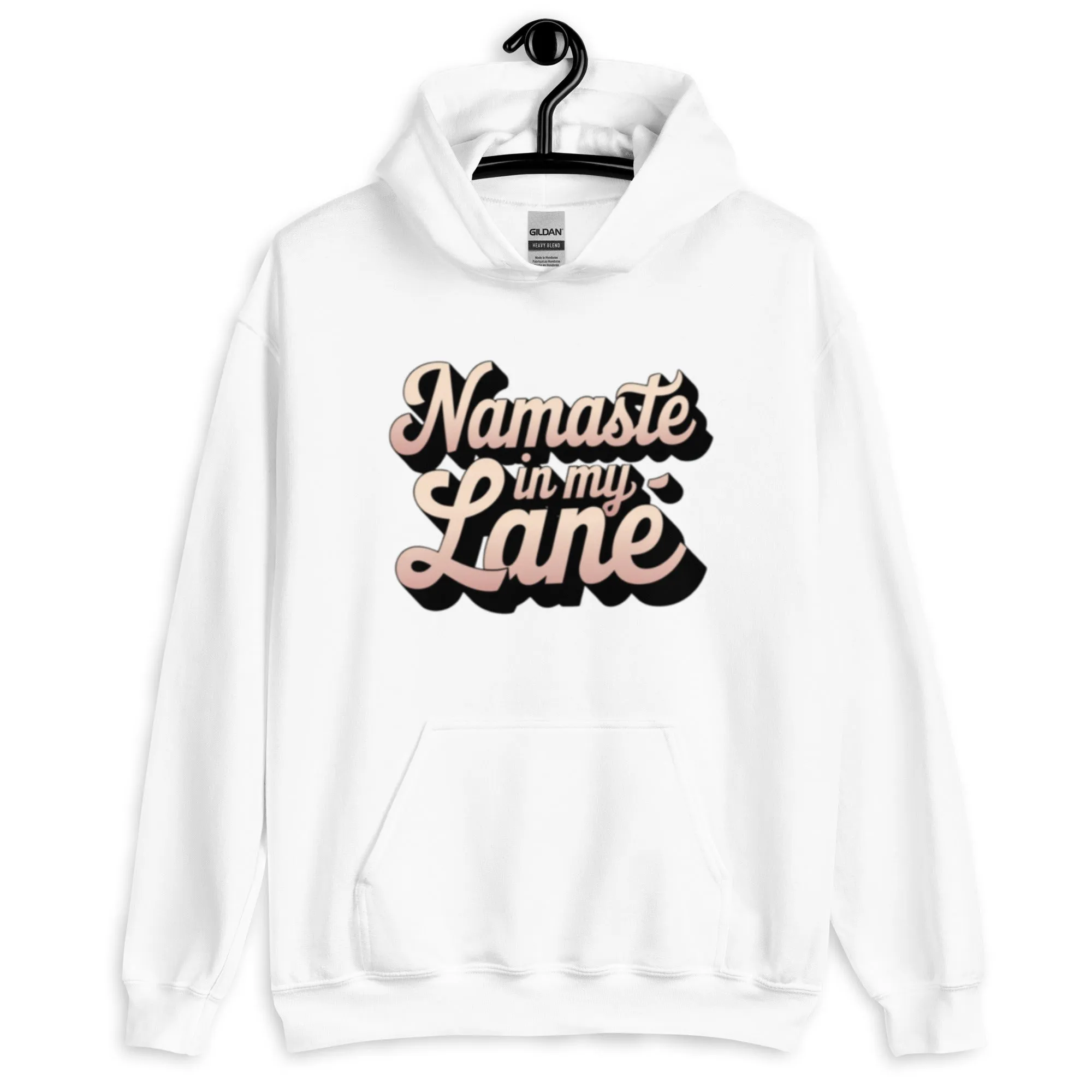 DUO MODERN "Namaste In My Lane" Unisex Hoodie