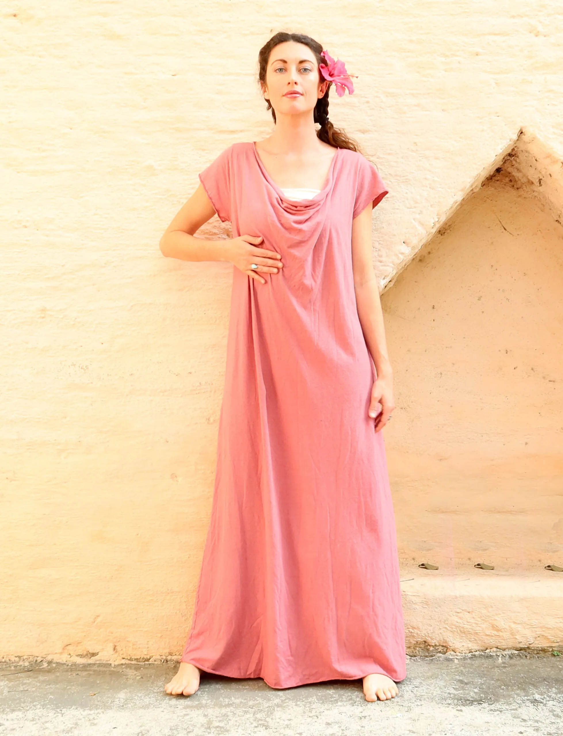 Float Neck Ojai Long Dress