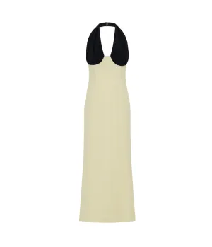 Inverse Midi Dress in Cream