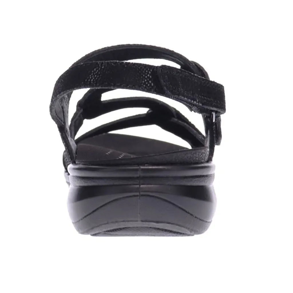 Miami (Wide Fit) - Black Lizard
