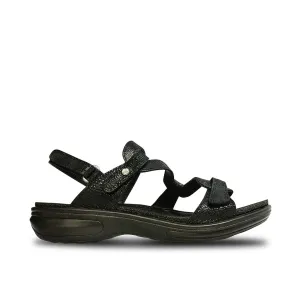 Miami (Wide Fit) - Black Lizard