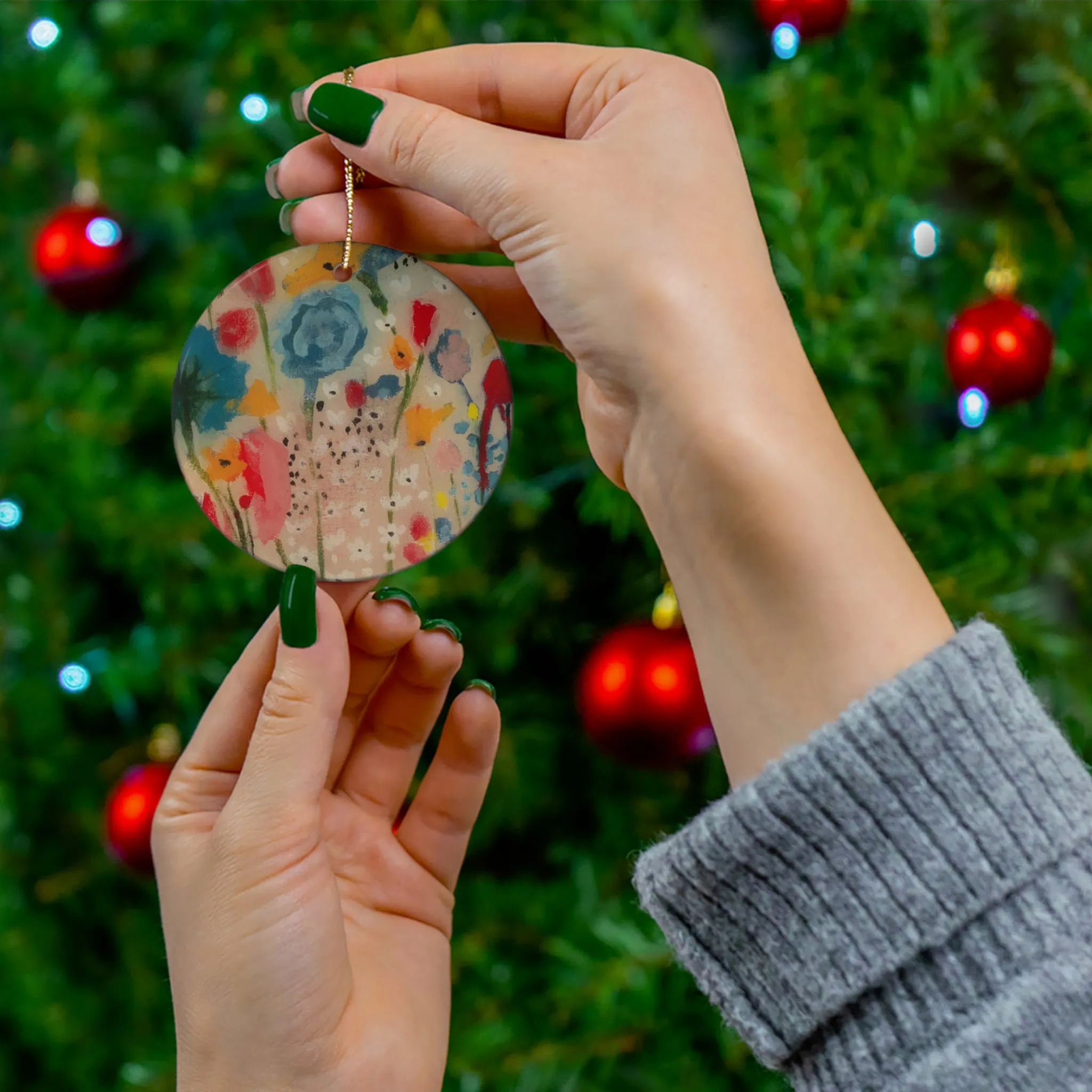 Old Modern Ceramic Ornament