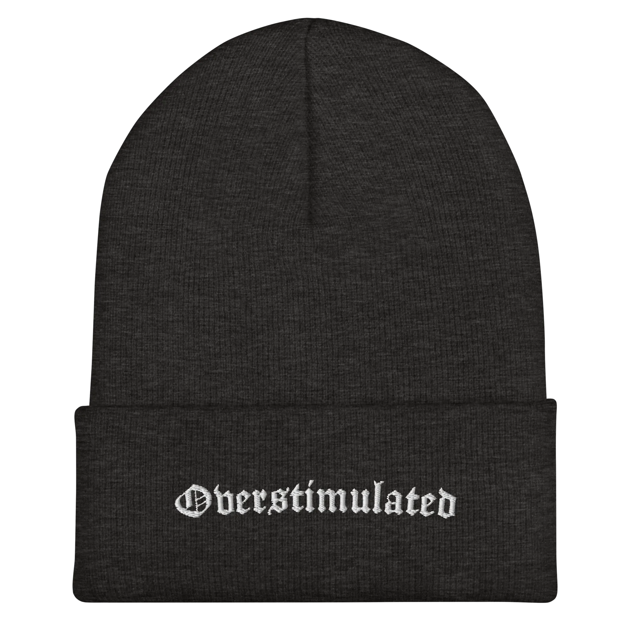 Overstimulated Cuffed Beanie
