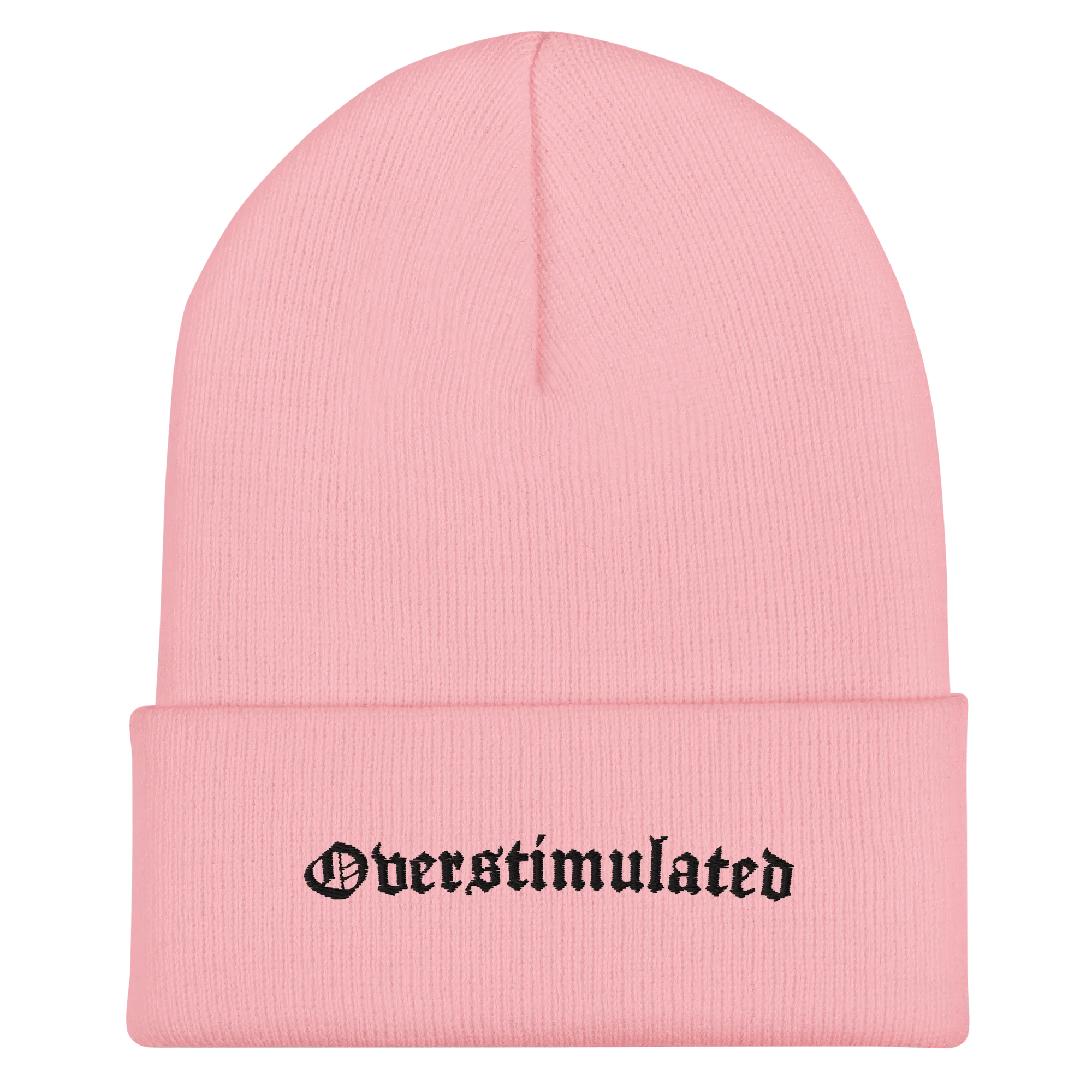 Overstimulated Cuffed Beanie