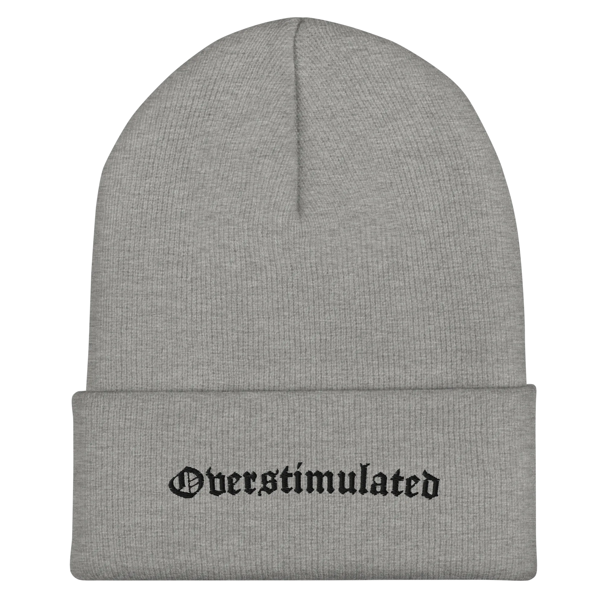 Overstimulated Cuffed Beanie
