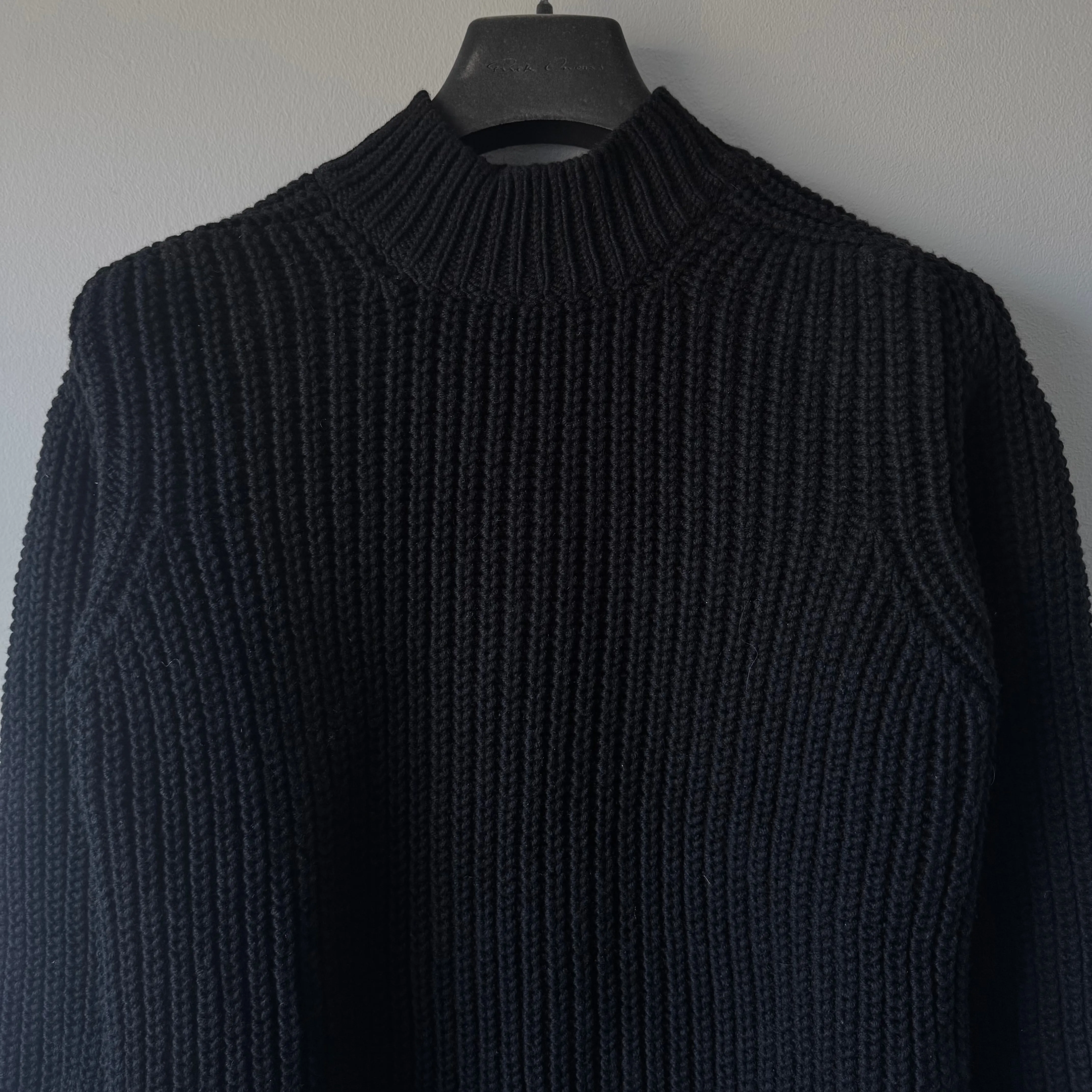 Rick Owens FW15 Heavy Fisherman Knit Sweater