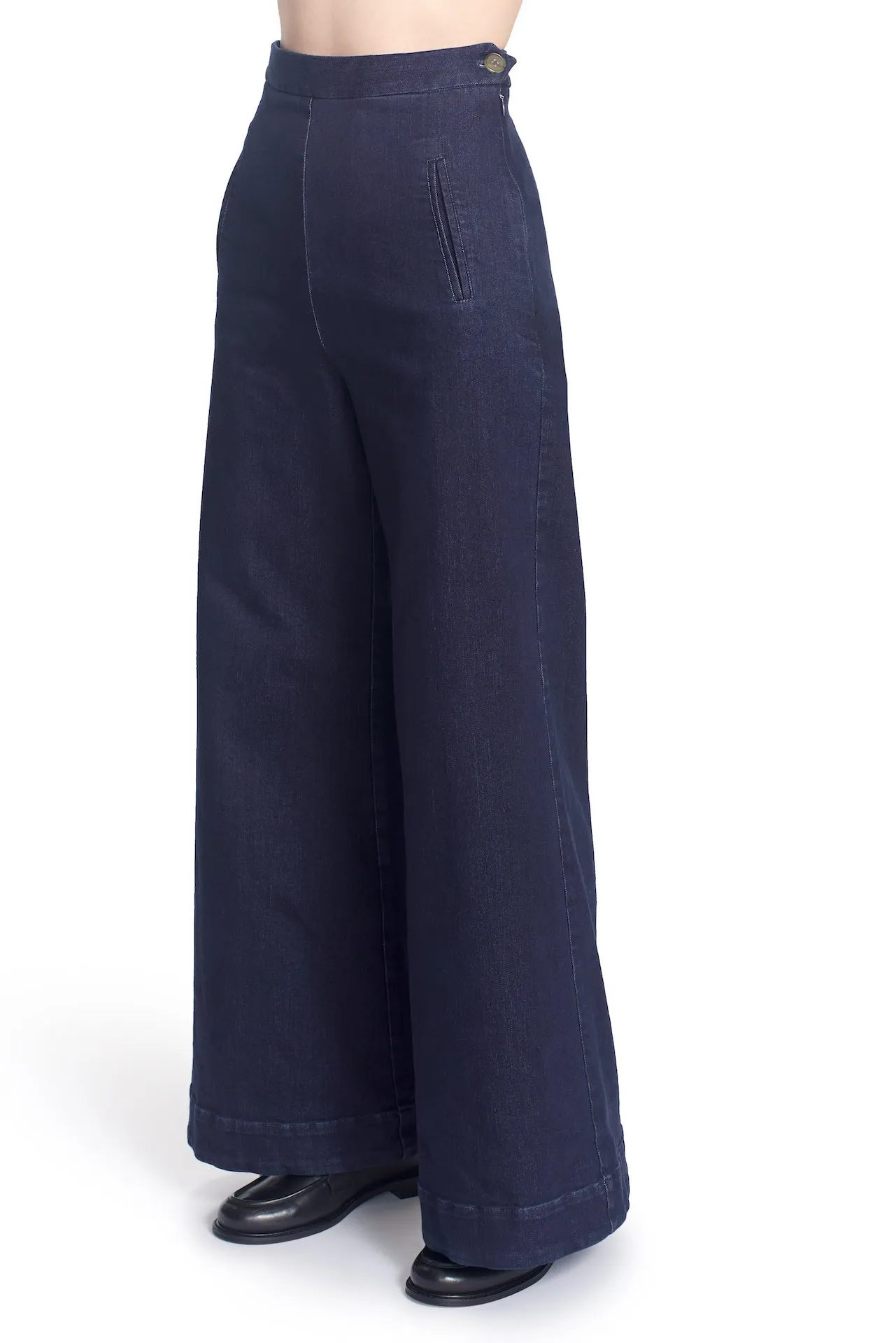 THE TASHA PANT- Denim