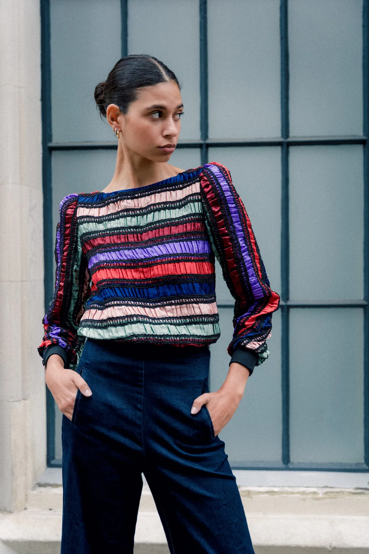 THE TASHA PANT- Denim