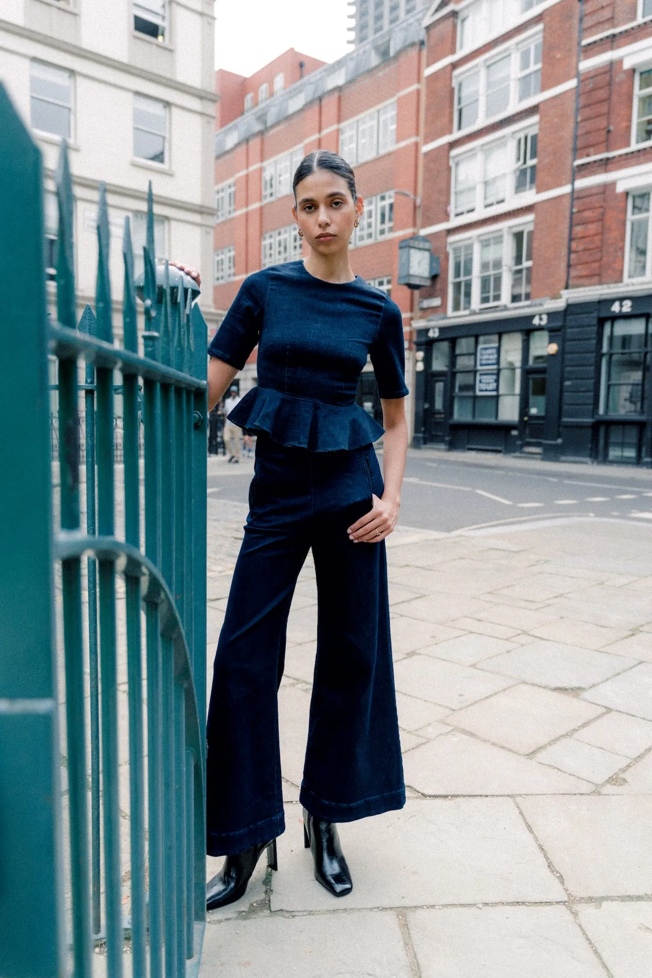 THE TASHA PANT- Denim