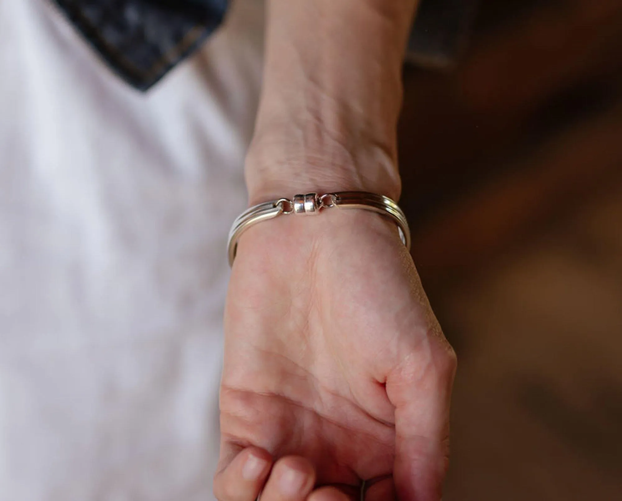 Triumph 1941 Spoon Bracelet