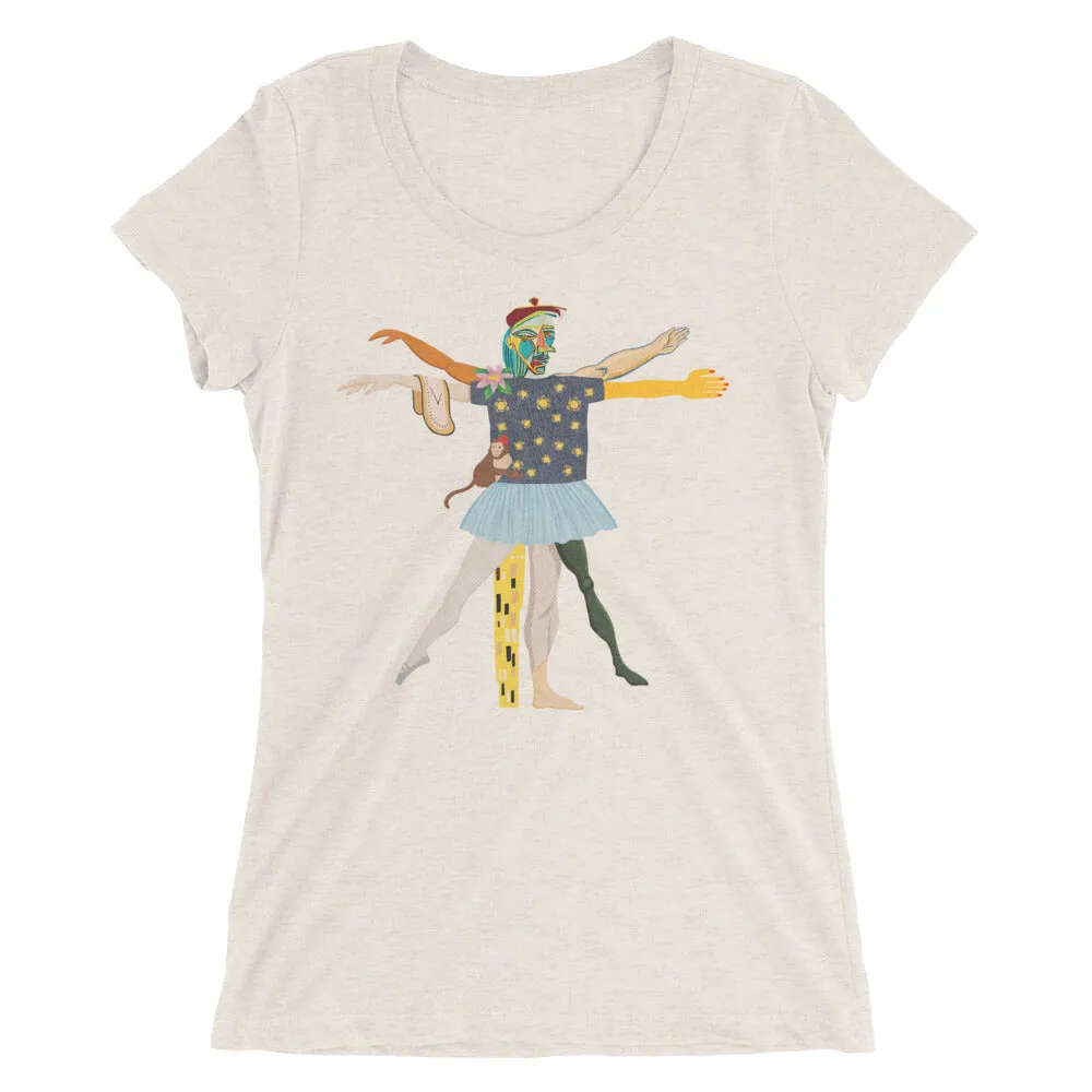 Vitruvian Ladies' short sleeve t-shirt