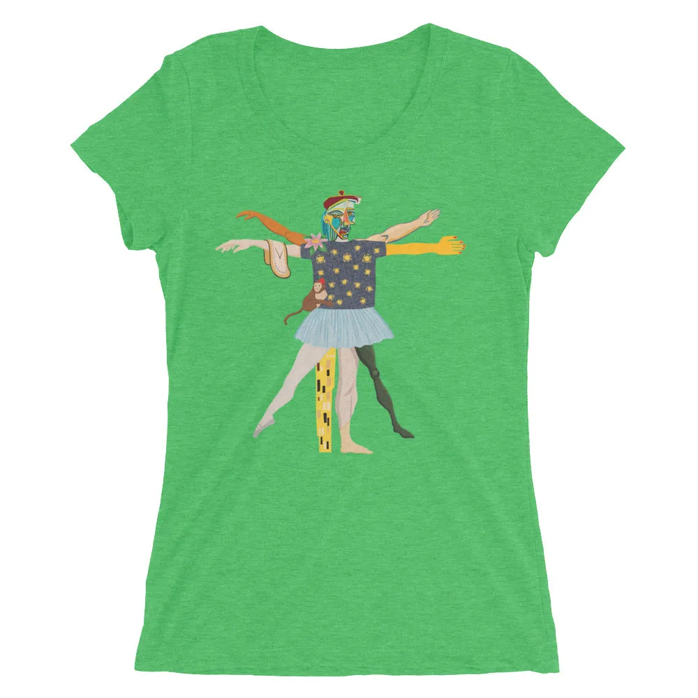 Vitruvian Ladies' short sleeve t-shirt