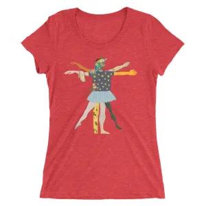 Vitruvian Ladies' short sleeve t-shirt