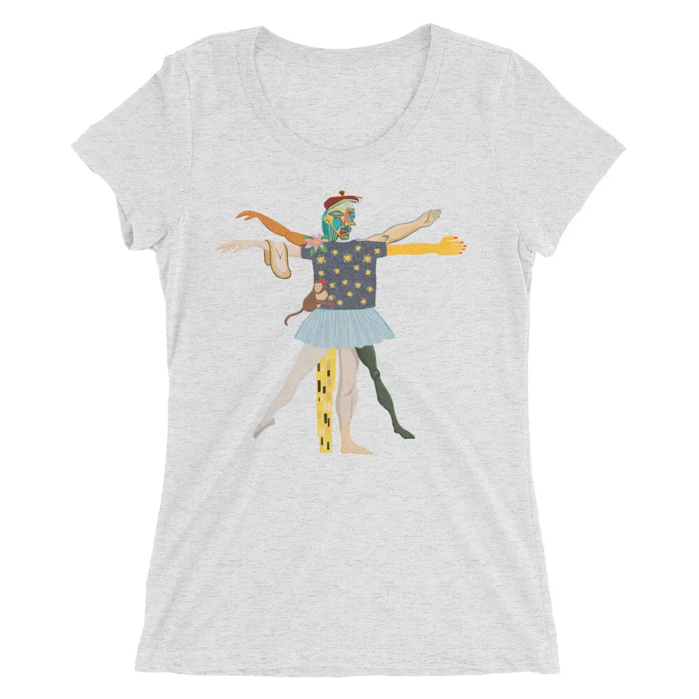 Vitruvian Ladies' short sleeve t-shirt