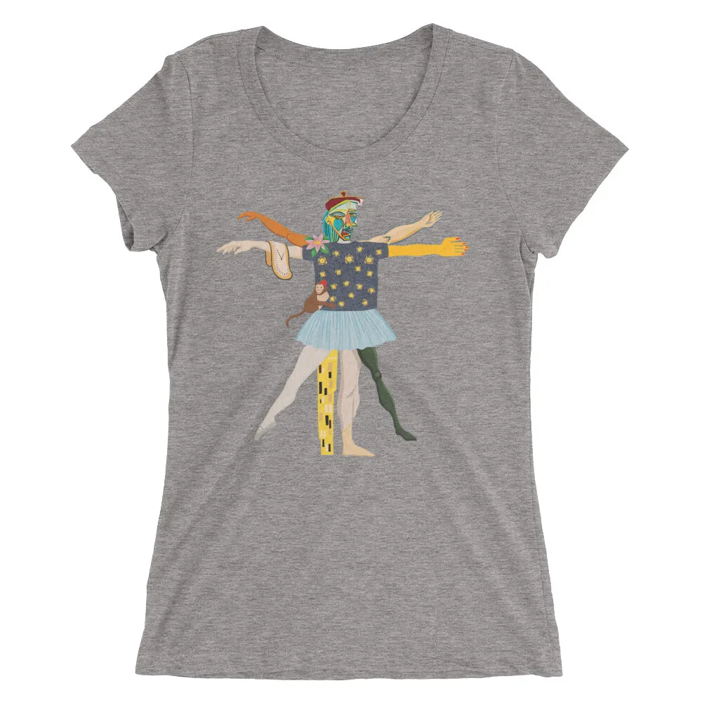 Vitruvian Ladies' short sleeve t-shirt